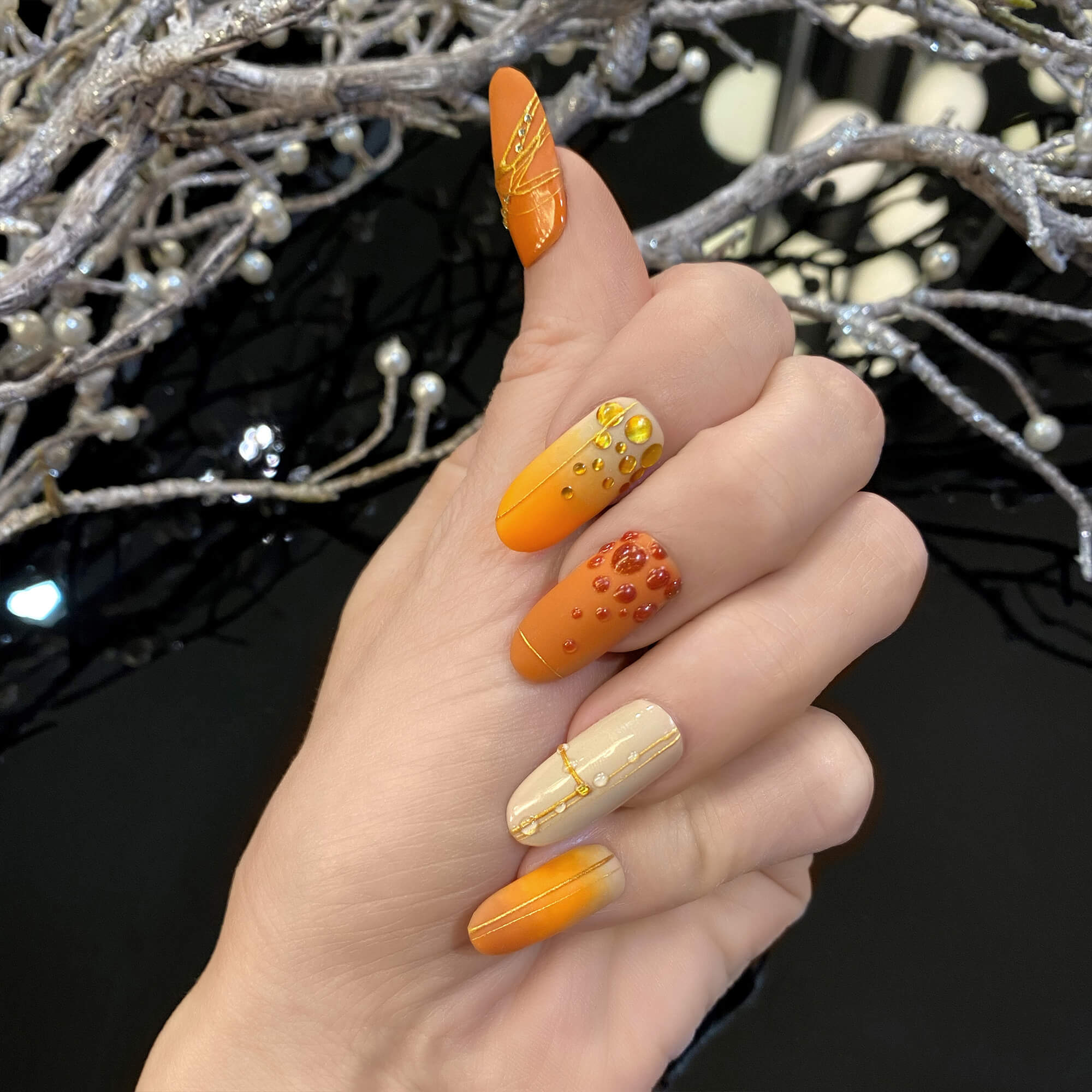 nail art spicy