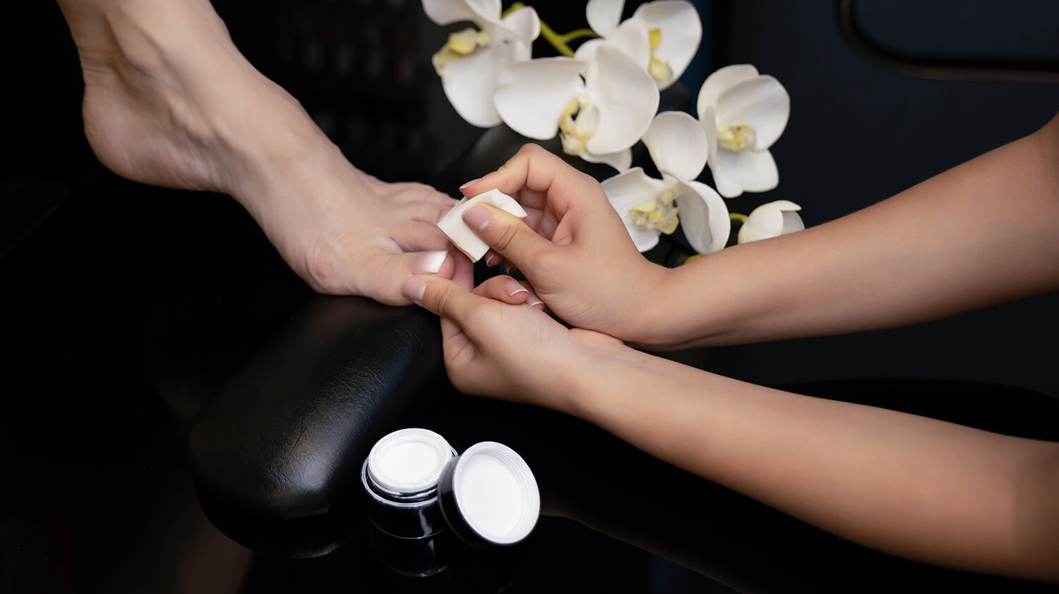 babyboomer ou babycolor ongle des pieds